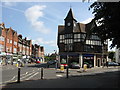 Junction of Lower Addiscombe Road and Bingham Road