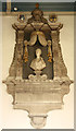 St Mary, Redbourn - Wall monument