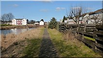 NS3979 : Path at the Glebe by Lairich Rig