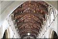 TF4024 : Interior roof, St Mary Magdalene church, Gedney by J.Hannan-Briggs