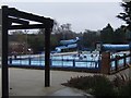 Outdoor pool at Woodgreen Leisure Centre