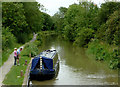 Canal approaching Stratford-upon-Avon, Warwickshire