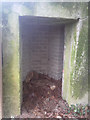 Pillbox at Carlton Manor showing the internal blast wall