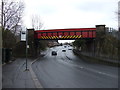 Railway bridge over Park Road (A5181)