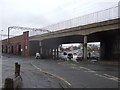 Railway bridge over Devonshire Street North (A665)