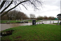SX9390 : Double Locks, Exeter Canal by N Chadwick