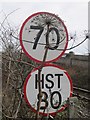 Speed limit signs, Dundee