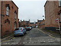 Looking from   Newland Road into Grosvenor Road