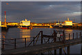SD3960 : Heysham Harbour by Ian Taylor