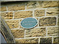 Wall Plaque for Greenhead Almshouses, now Foys Solicitors, Burncross Road, Chapeltown, Sheffield