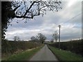 No through road, Wolds Lane, Wolvey