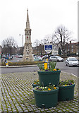 SP4540 : Banbury Cross, Banbury by Christine Matthews
