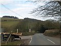 Road junction at Sticklepath