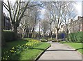 The Southern half of Stepney Green Gardens, East London