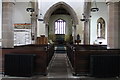 SK9246 : Interior, All saints' church, Hough on the Hill by J.Hannan-Briggs