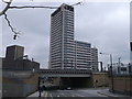 Railway bridge over York Way, King