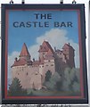 The Castle Bar, Pub Sign, Camden