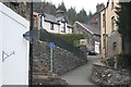 Narrow road in Trefriw