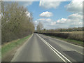 Mereoak Lane northeast of Gravelly Bridge Farm