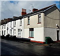 Four tall chimney pots, Ruperra Street, Newport