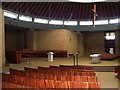 Interior of Worth Abbey Church