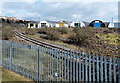 Railway line from Barry docks