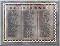 St Paul, Blandford Road, St Albans - War Memorial