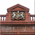 Coat of Arms above Laura Ashley