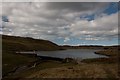 NR2259 : Dam at southern end of Loch Gearach, Islay by Becky Williamson