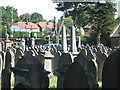 A view of the Jewish Cemetery from Witton Cemetery