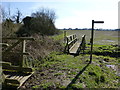 Foot bridges by Priory Farm