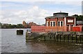 A ventilation shaft above the Rotherhithe Tunnel