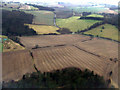 Fields near Breachwood from the air