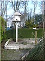 Bird house and doves, Clowance Estate