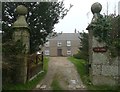 Glebe Farmhouse and gate piers, Crowan