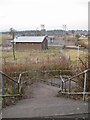 Footbridge and sub-station