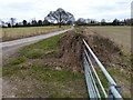 Gate along Church Road