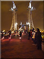 SJ8097 : The Speed of Light Crossing Lowry Bridge by David Dixon