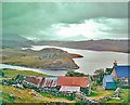 Loch Sheigra and Loch Inchard from road to Kinlochbervie, 1962