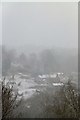 View across a snowy Ley Brook valley