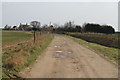 Track off Nocton Fen Lane