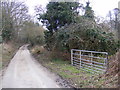 TM4268 : Fenstreet Road & field entrance by Geographer