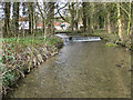 Weir on Thornton Beck