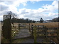 Rural East Renfrewshire : Gates On The Castburn Path, Uplawmoor