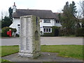 TQ2961 : The Lord Roberts Temperance Inn and War Memorial, Woodcote Village Green by Marathon