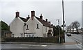 Cottages on the corner of Newent Avenue