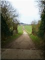 Farm track from the railway