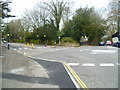 Roundabout on Stockbridge Road