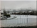 Monagh Parade in the snow