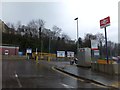 Penryn railway station and its car park